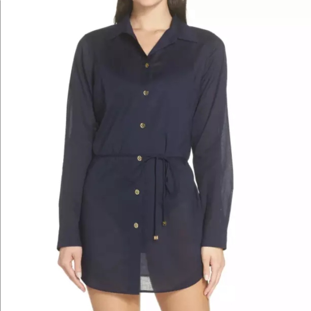 Tory Burch beach tonic cover up